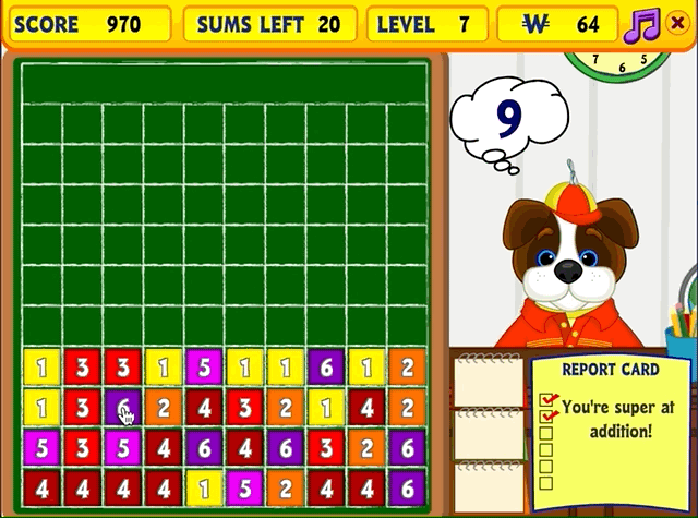 Booger Gets an A game